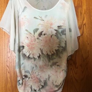 Romantic rose top